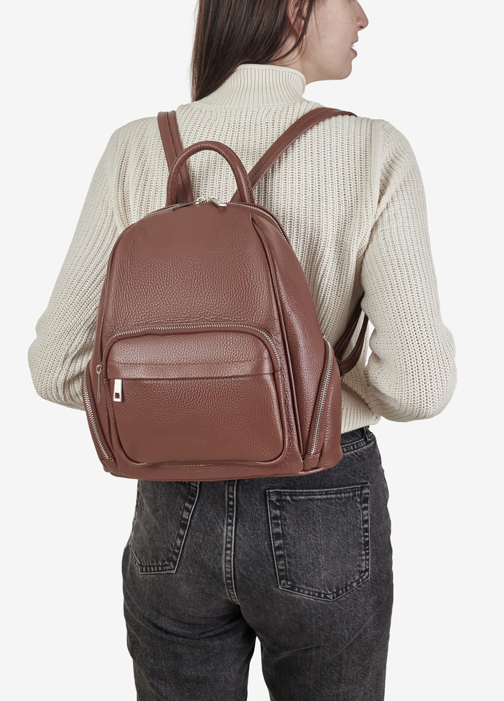 Рюкзак женский кожаный Backpack Regina Notte (255006459)