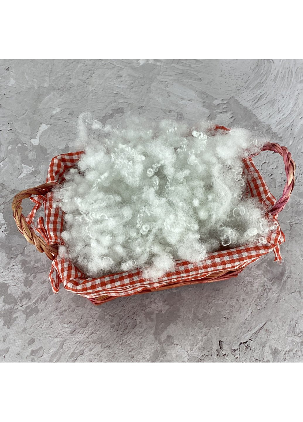 Холлофайбер 5 кг универсальный наполнитель для одеял, подушек, мягких игрушек (шарики) белый 55112 Moda (254859672)