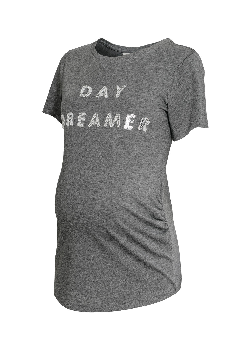 Серая летняя футболка для беременных H&M