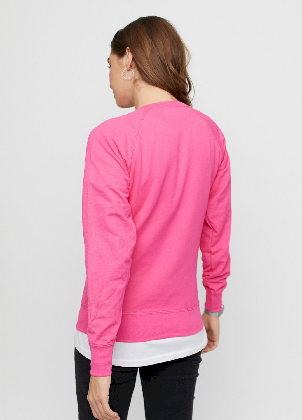 Розовый свитшот женский /no flis/ YAPPI рисунок (251374939)