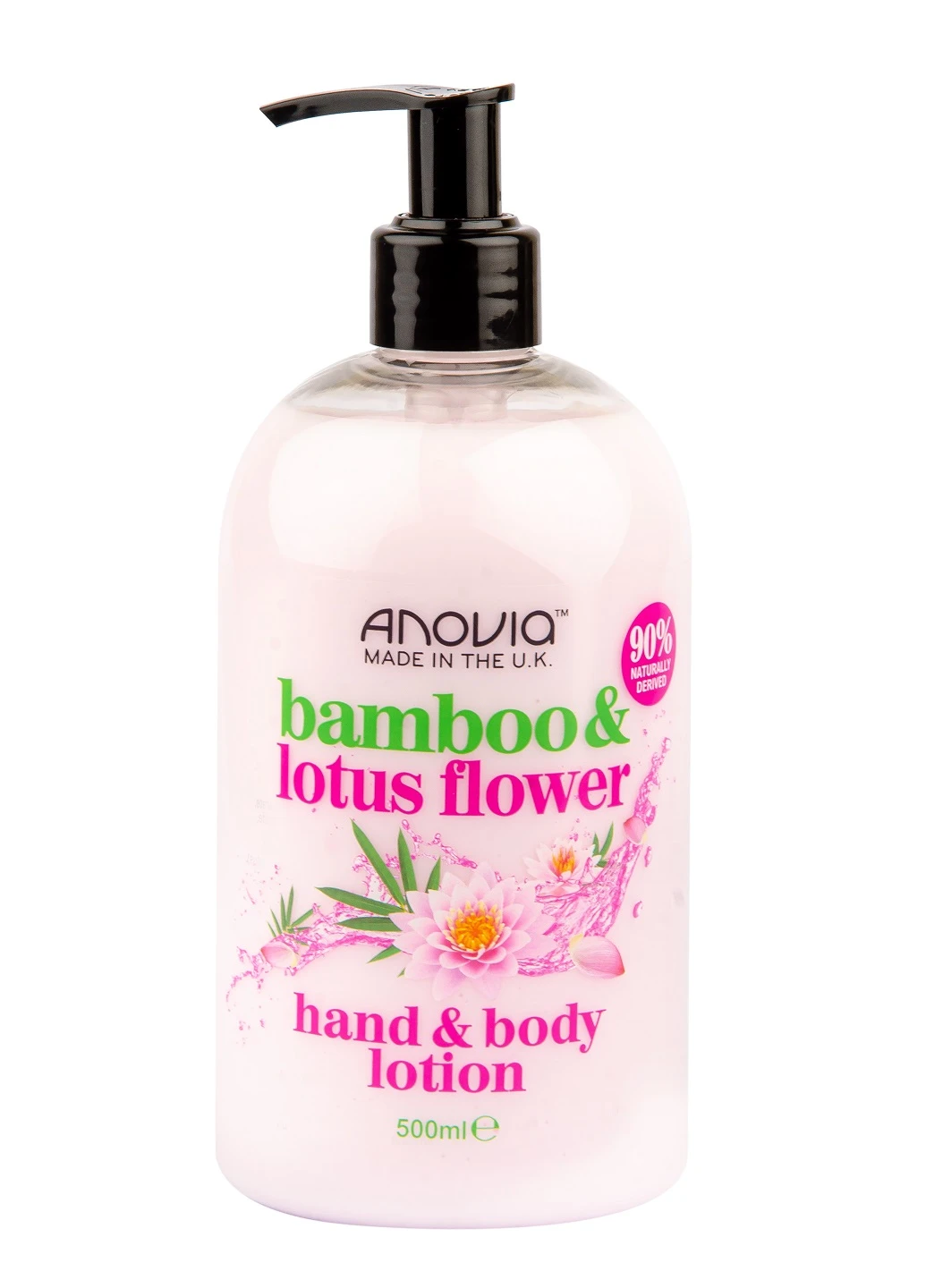 Лосьон для рук и тела Bamboo Lotus Flower 500 мл Anovia (252408487)