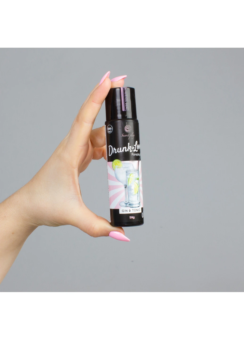 Смаковий лубрикант Gin & Tonic Balm - Drunk In Love, 60 мл Secret Play (251851929)