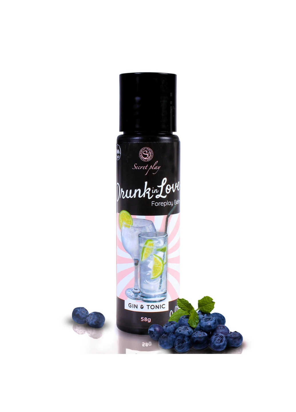 Смаковий лубрикант Gin & Tonic Balm - Drunk In Love, 60 мл Secret Play (251851929)