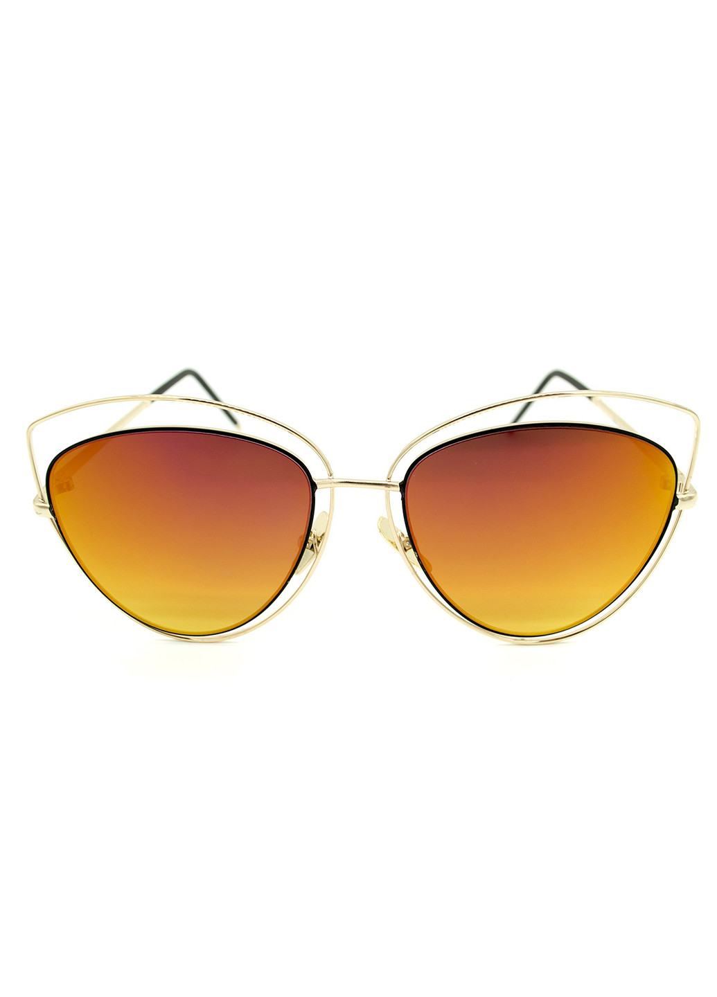 Солнцезащитные очки Aedoll однотонные оранжевые
