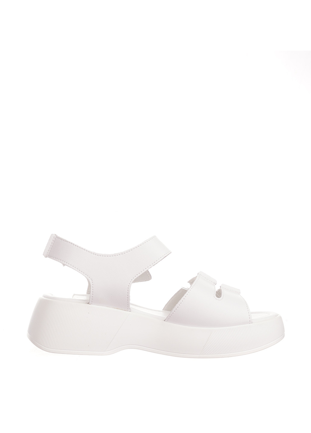 Белые босоножки Zojas Shoes с ремешком