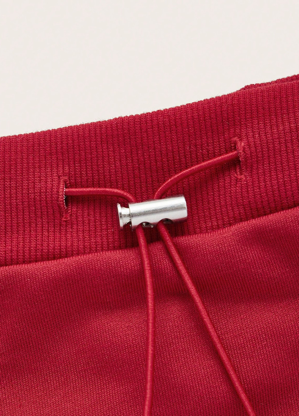 Красная кэжуал, спортивная однотонная юбка SHEIN а-силуэта (трапеция)