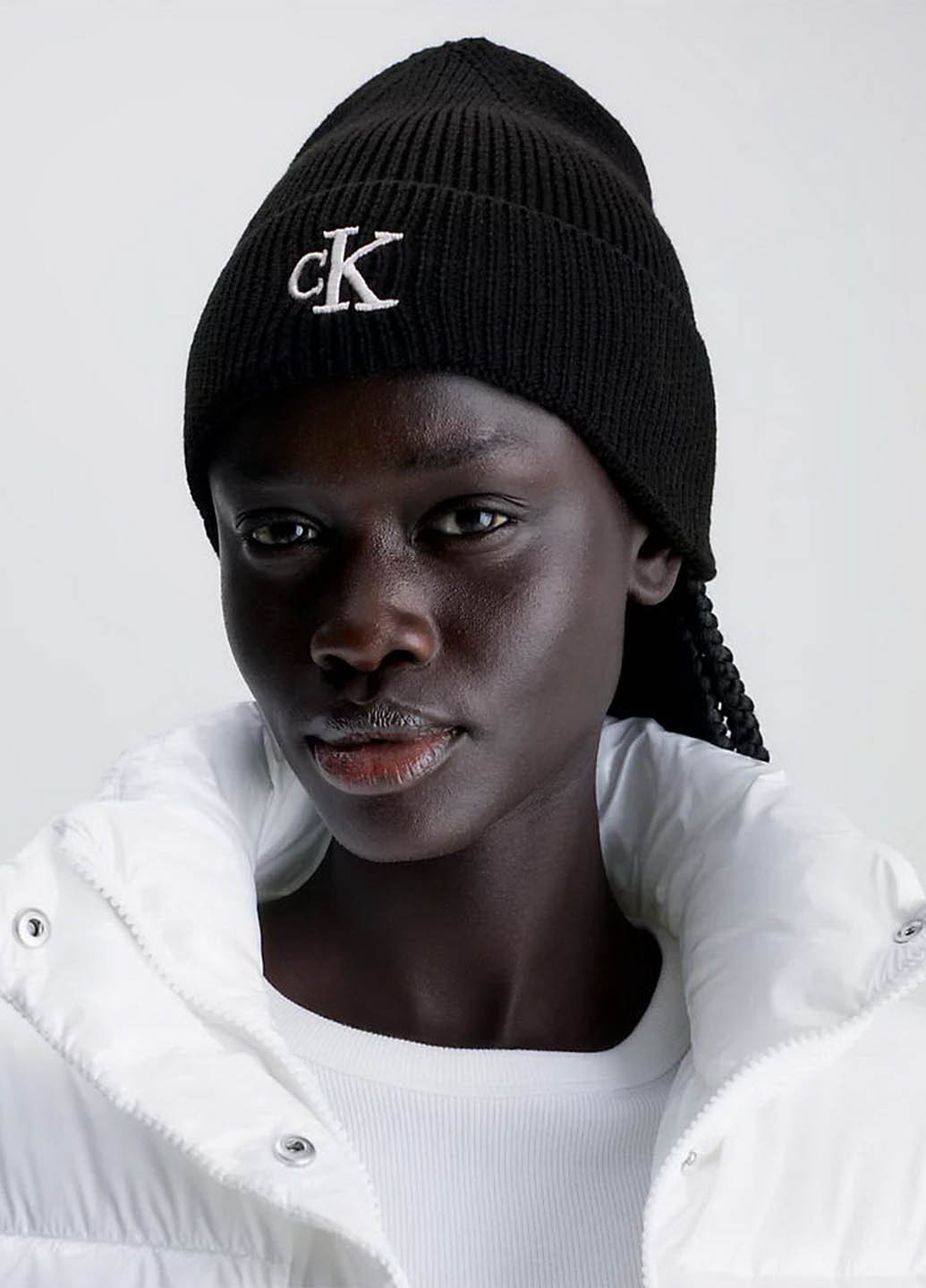 Шапка Calvin Klein Archive Logo Beanie (328649793)