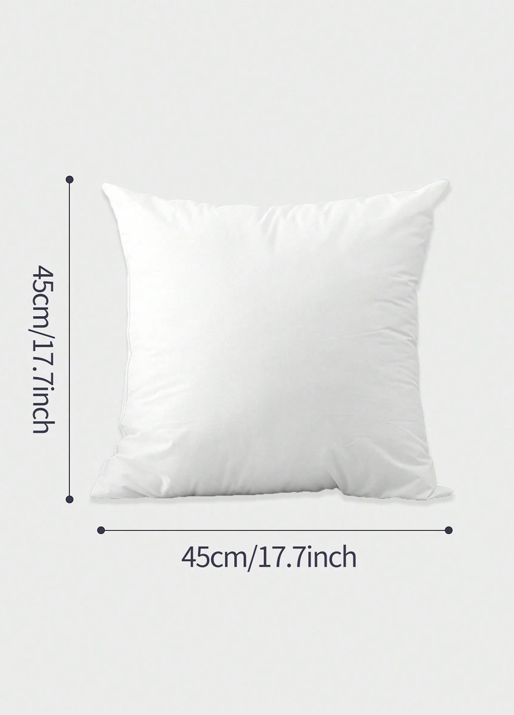 Наволочка (1 шт.), 45х45 см SHEIN (346756388)