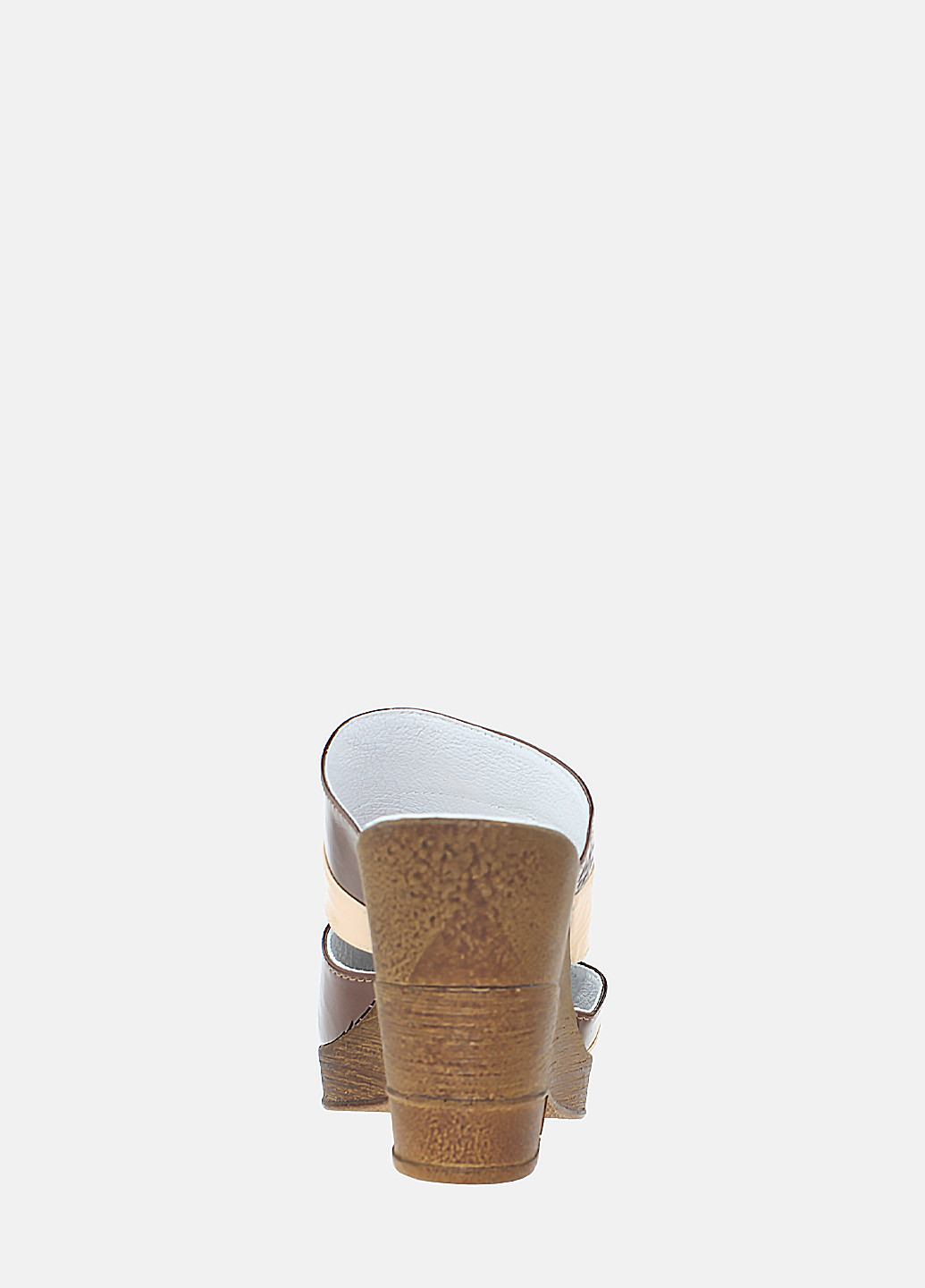 Шльопанці RO516-Ю Коричневий-Бежевий Olevit (234407964)