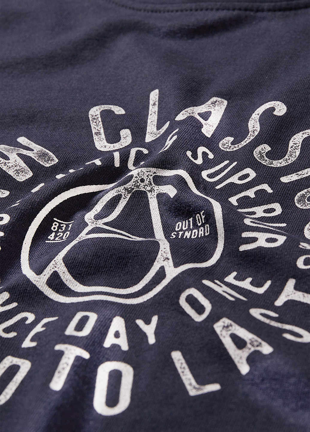 Темно-синяя футболка C&A