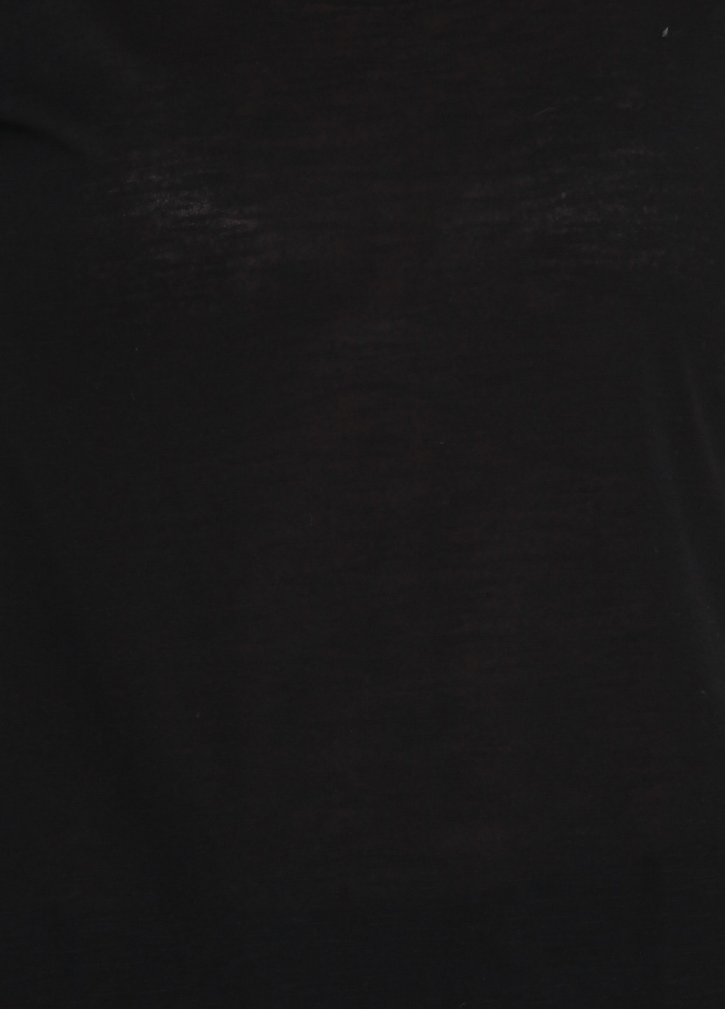 Черная летняя футболка с коротким рукавом Crivit