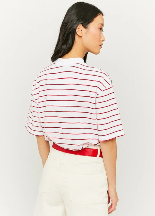 Футболка Tally Weijl Basic T-Shirts - KNITTED BASIC T-SHIRT - (229436189)