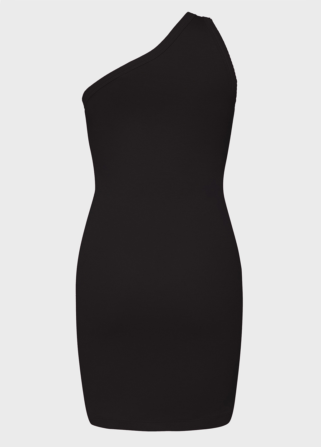 Чорна коктейльна сукня футляр PRPY однотонна