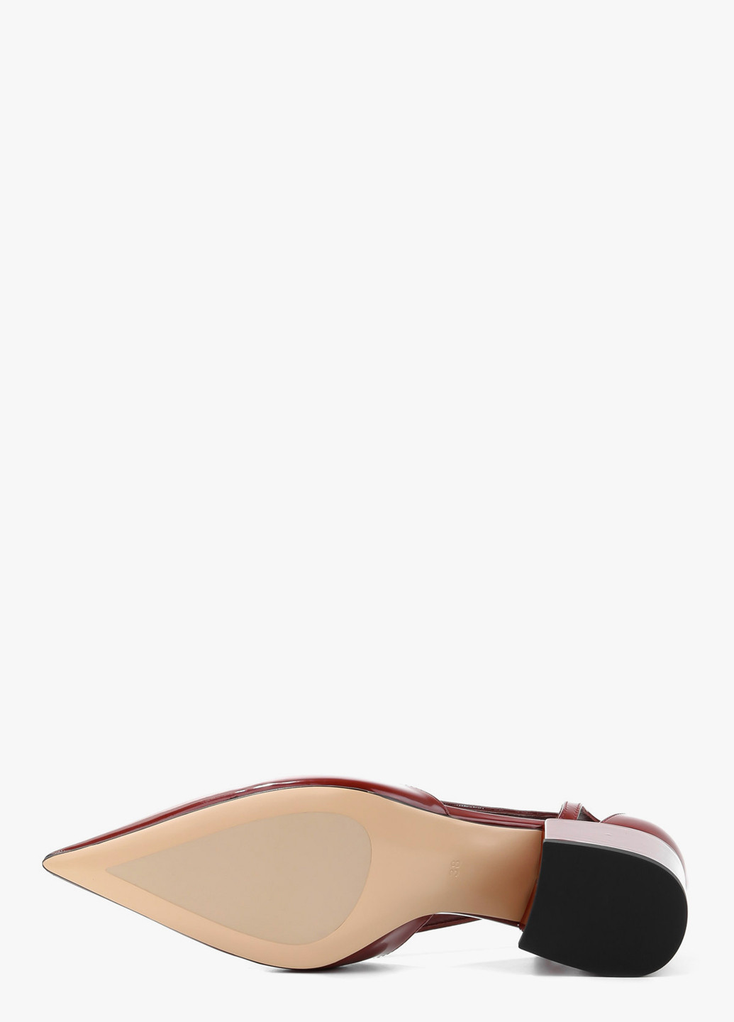 Le'BERDES Туфли д'орсей бордовый з натуральная кожа, украина — демисезон (322646294)