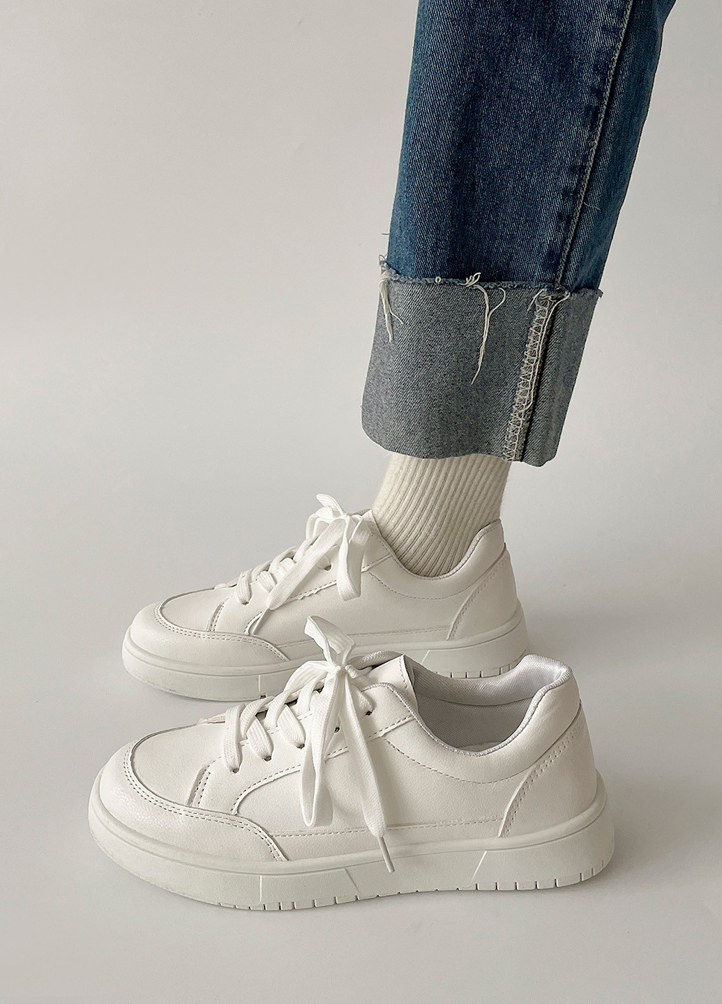 Белые кеди SHEIN