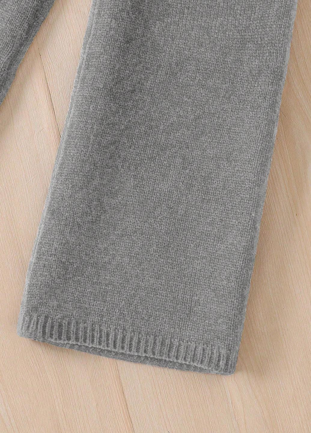 Комбінований демісезонний костюм (кардиган, штани) брючний SHEIN