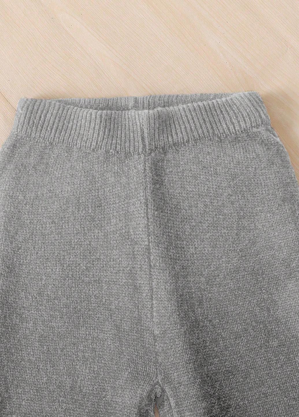 Комбінований демісезонний костюм (кардиган, штани) брючний SHEIN