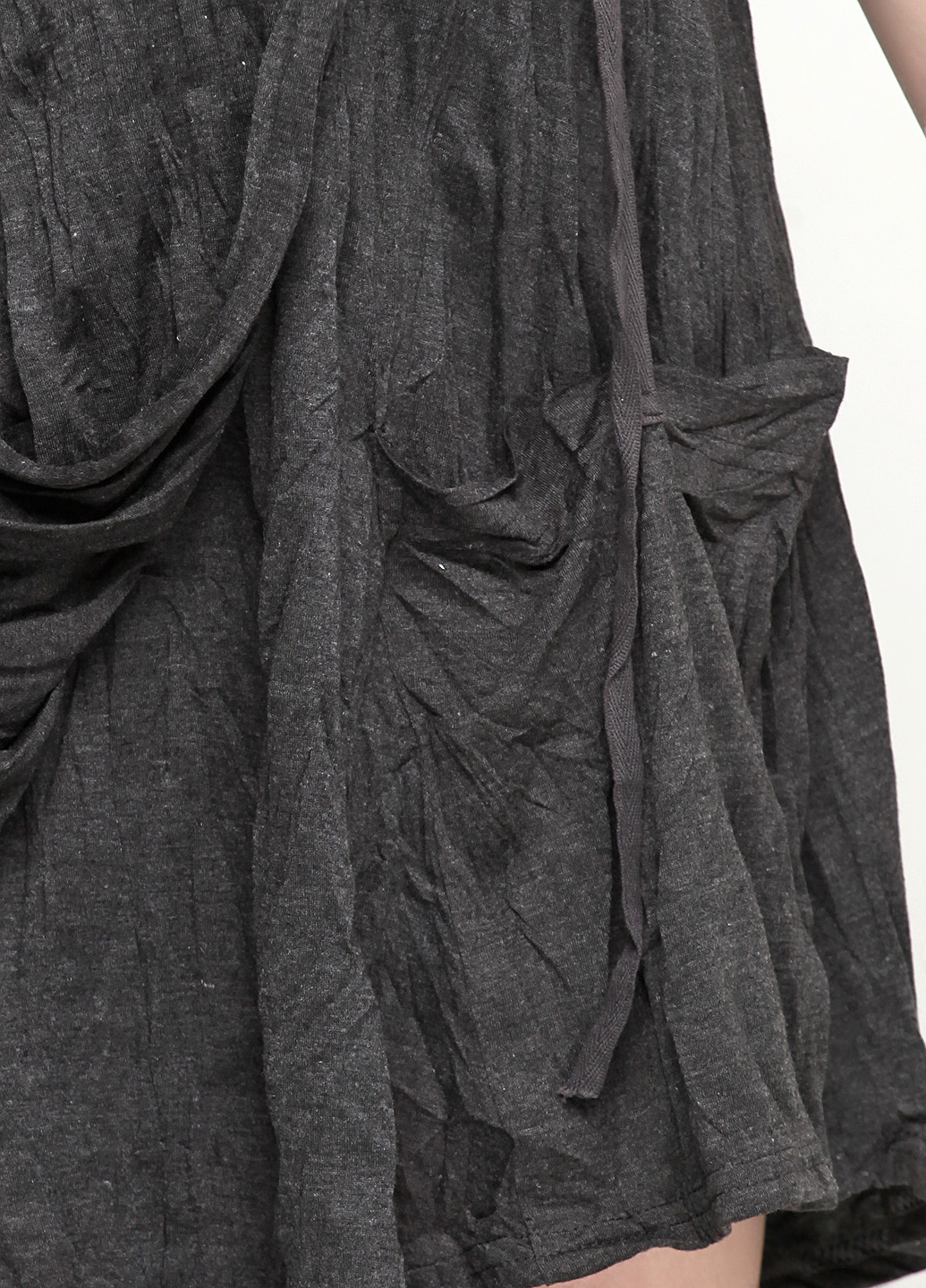 Темно-сіра кежуал сукня, сукня без підкладу Taillissime однотонна