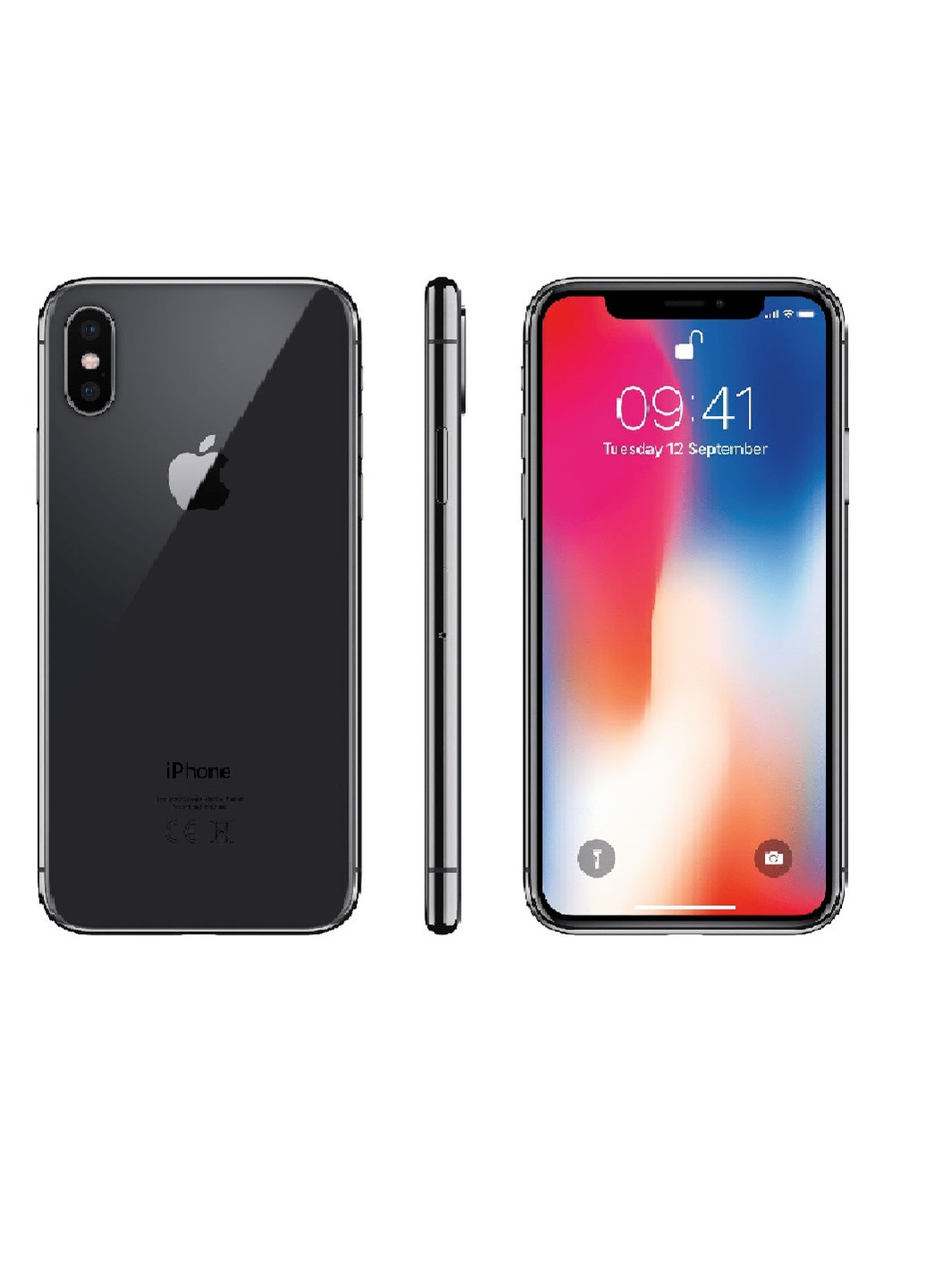 iPhone X 64Gb (Space Gray) (MQAC2) Apple (242115909)