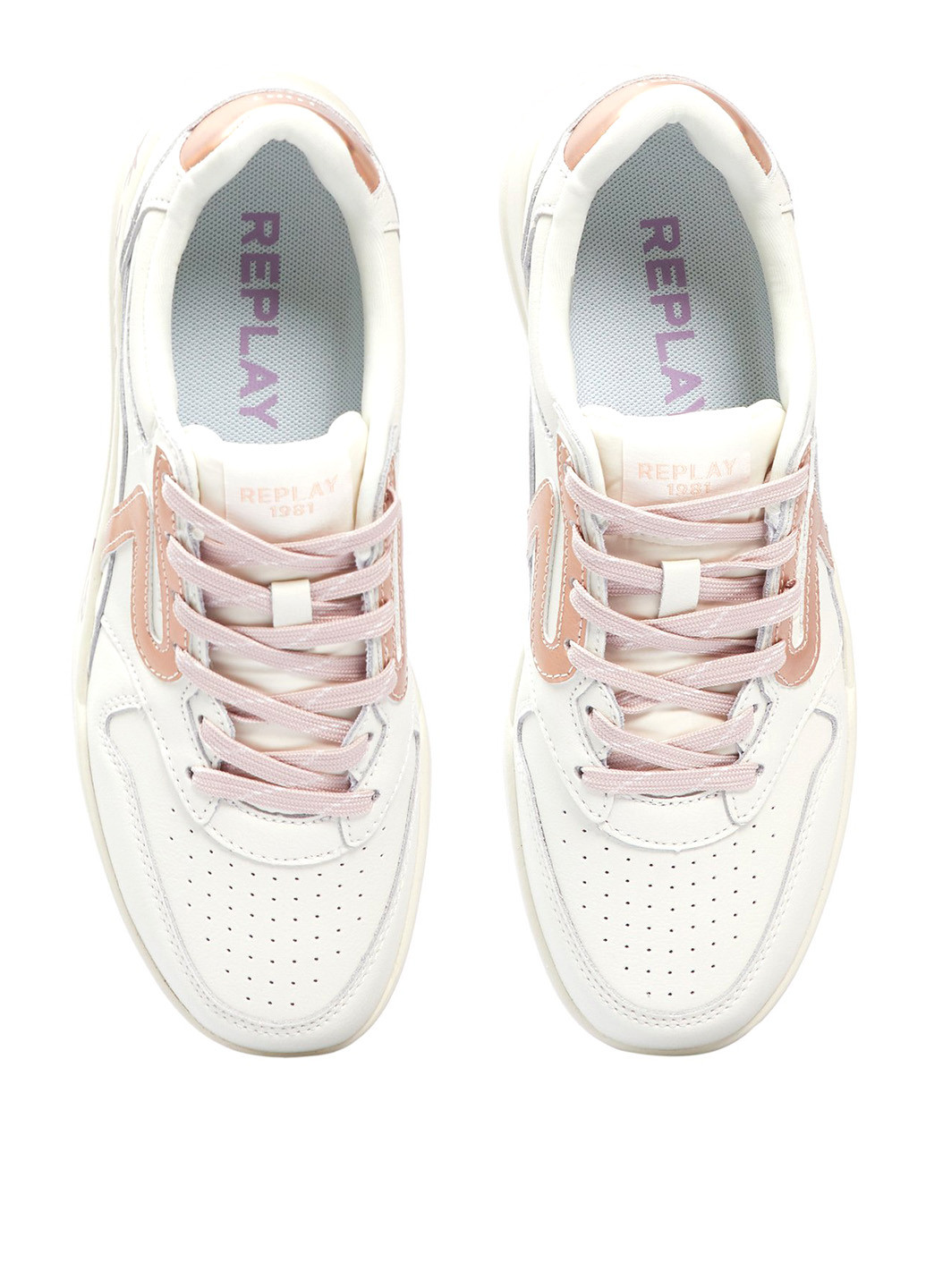 Кроссовки Replay белые всесезоны (307149348)