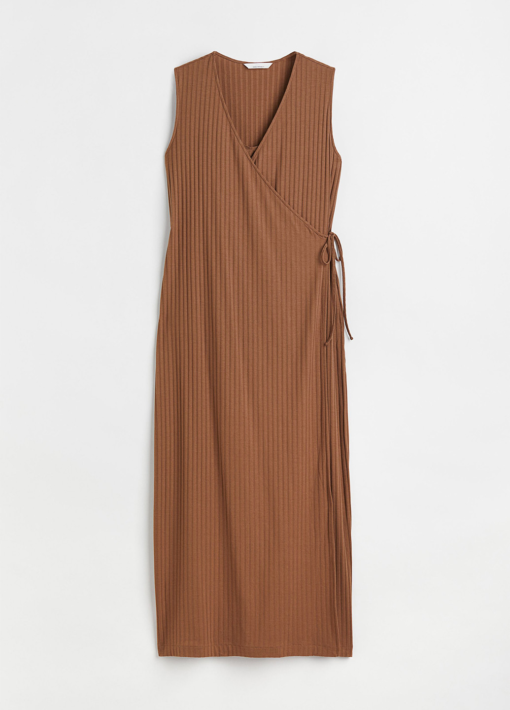 Темно-бежевое кэжуал платье для кормящих на запах H&M однотонное