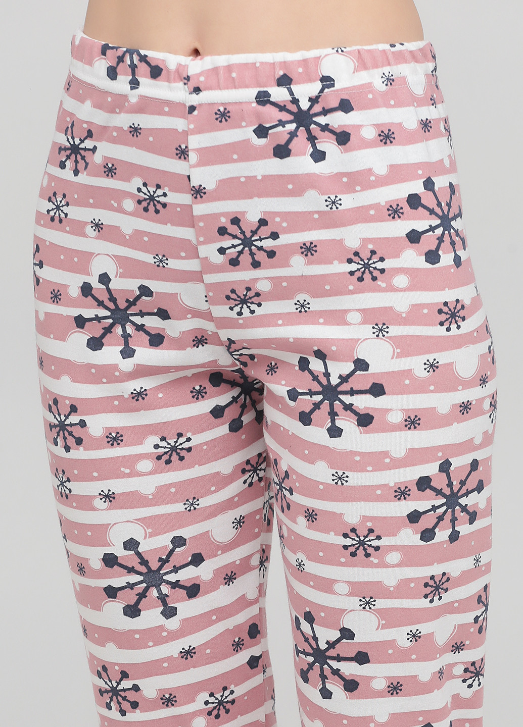 Комбинированная всесезон пижама (лонгслив, брюки) лонгслив + брюки Fawn
