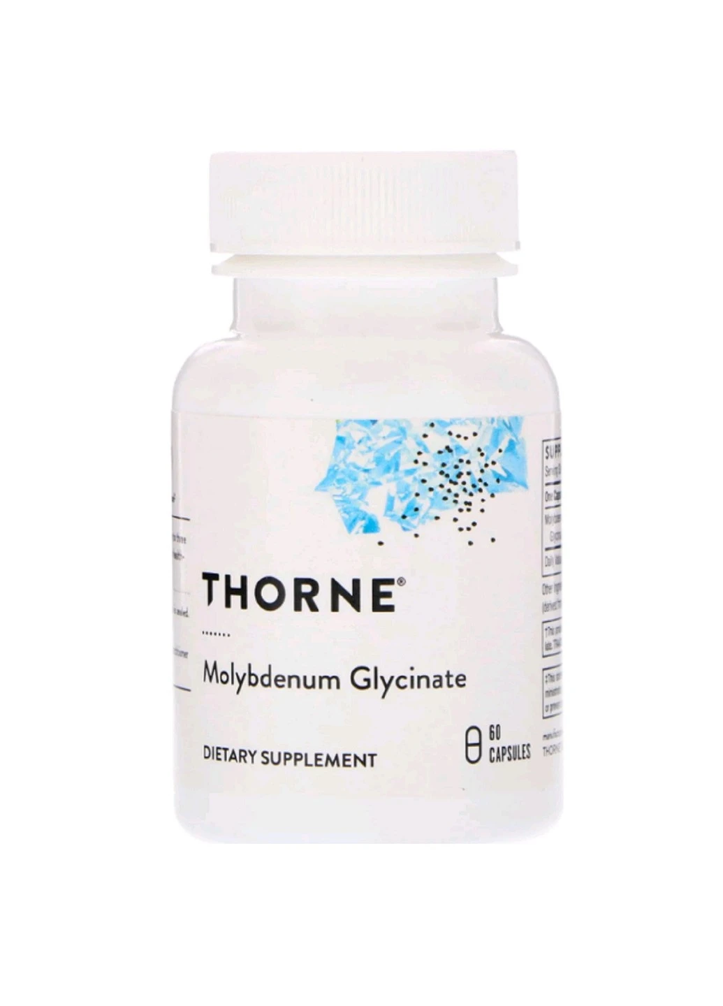 Гліцинат молібдену, Molybdenum Glycinate,, 60 капсул Thorne Research (255408919)