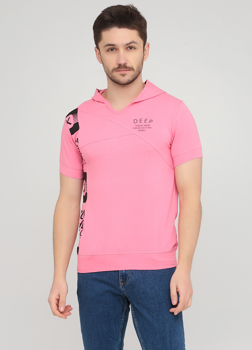Розовая футболка Baydo