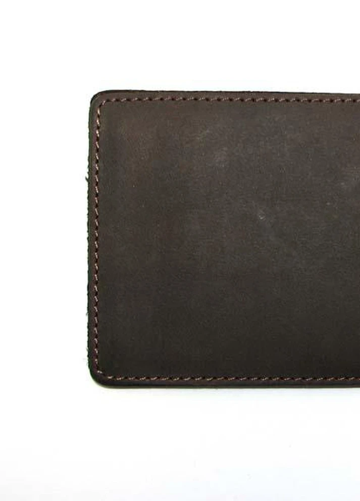 Зажим для денег DNK Зажим Spring+ col.F коричневый DNK Leather (253933411)