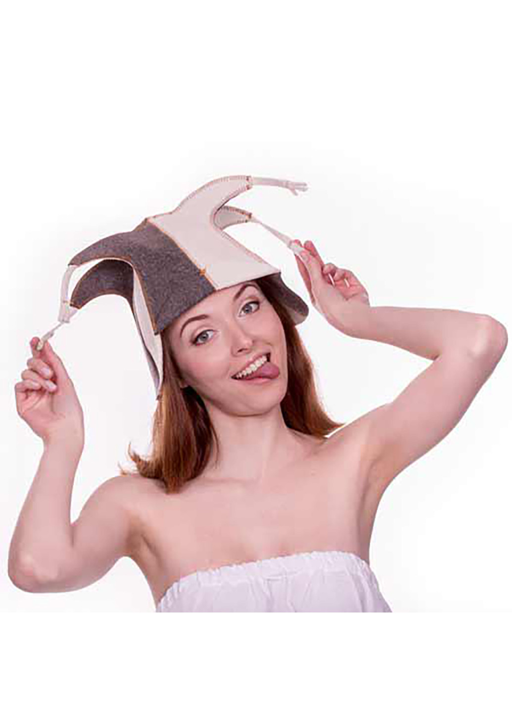 Шапка для сауни "Арлекин" Luxyart (252261837)