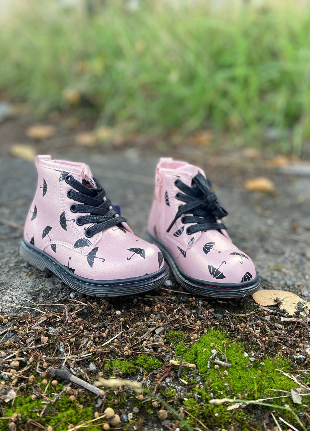 Розовые кэжуал осенние ботинки С.Луч