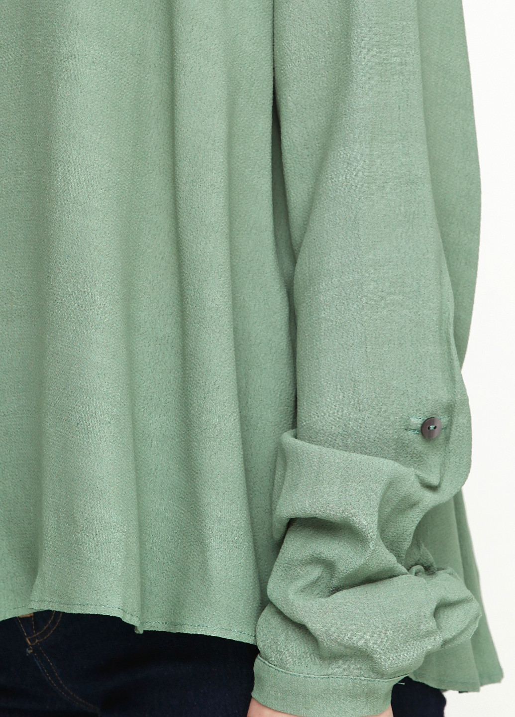 Оливковая (хаки) демисезонная блуза Friendtex
