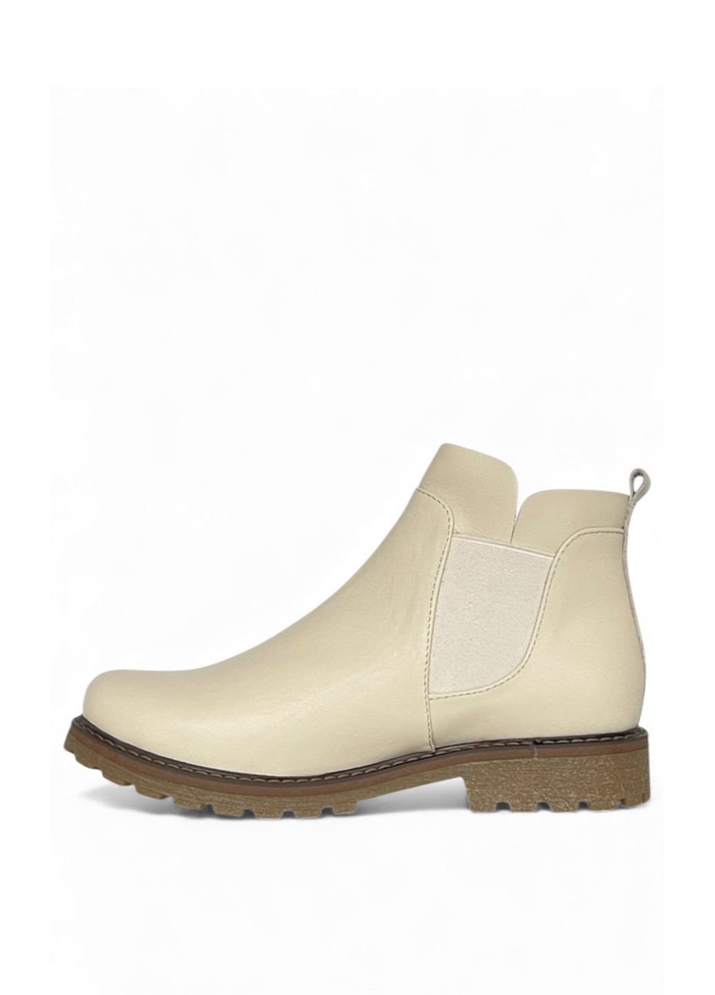 Зимние ботинки челси Maria Tucci на тракторной подошве