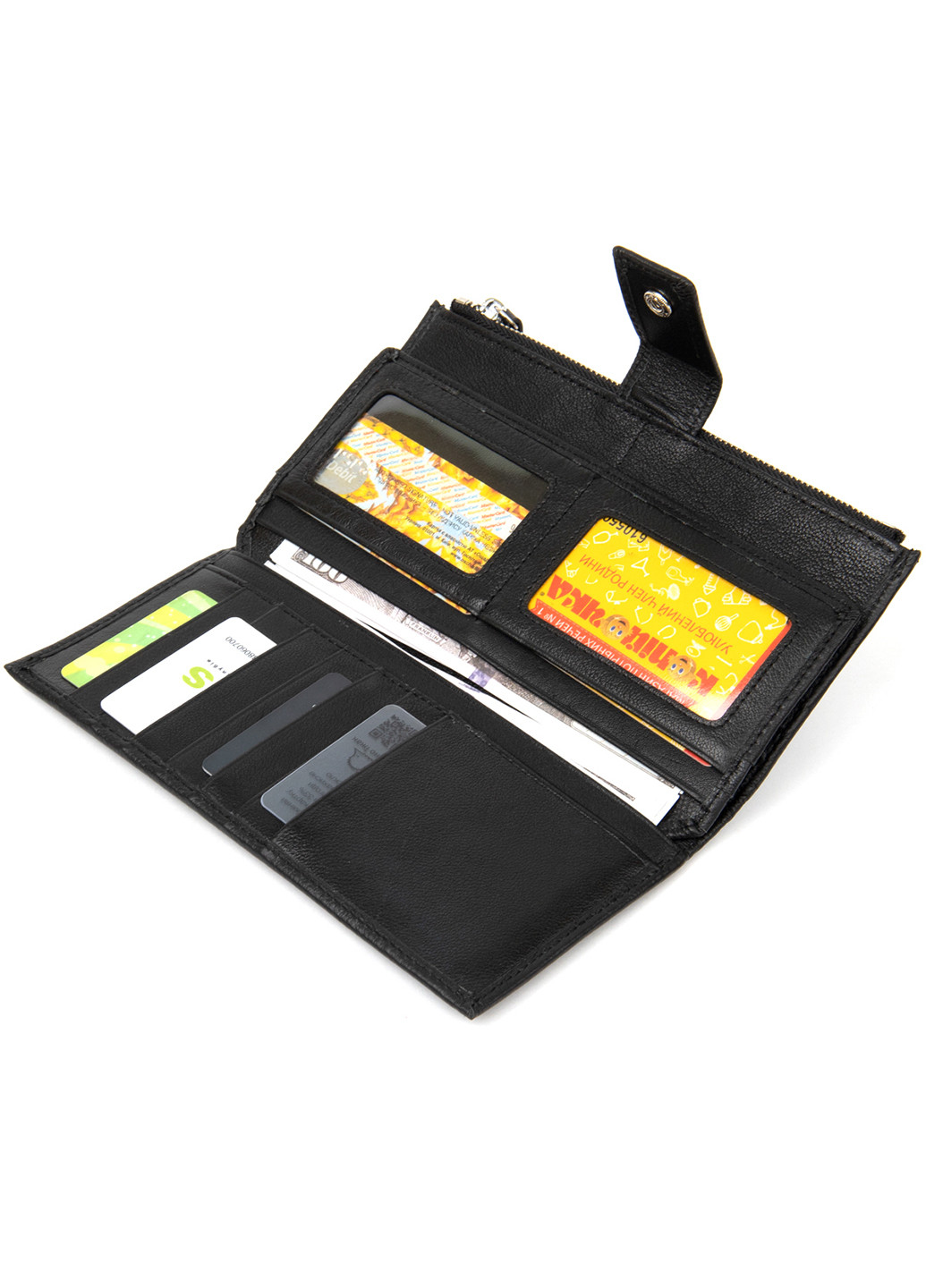 Женский кожаный кошелек 9х19х2 см st leather (252129372)