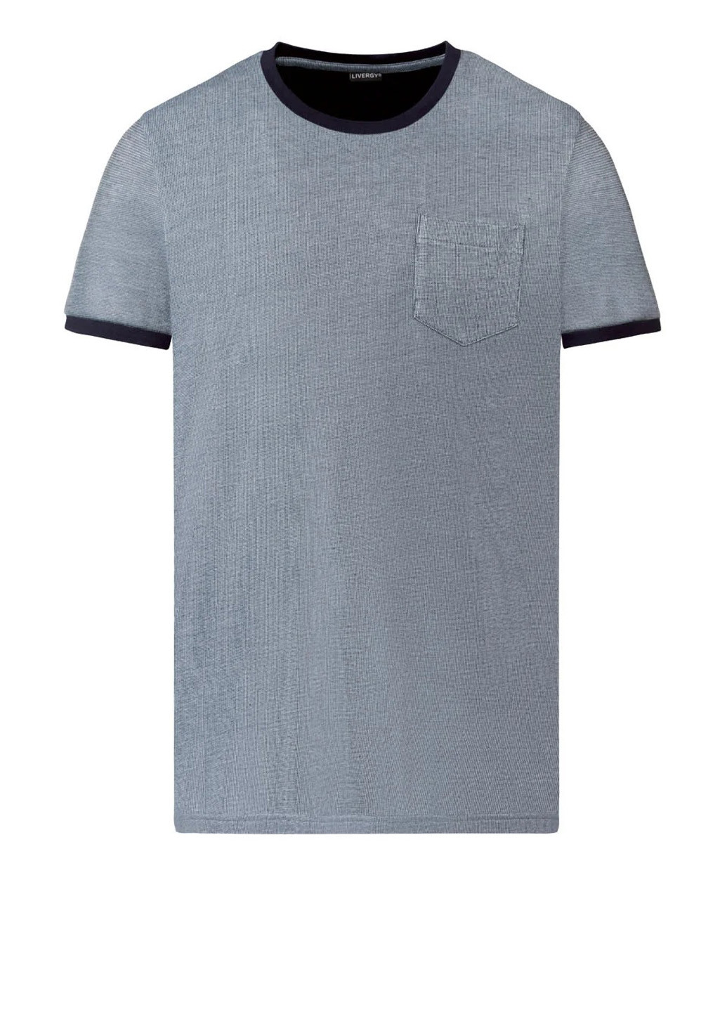 Сіро-голубий футболка Livergy