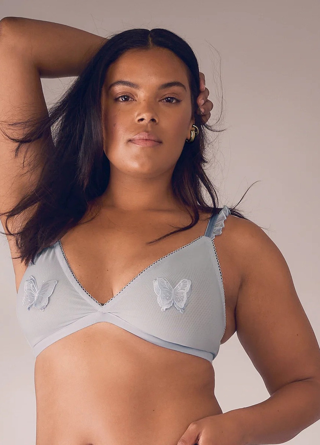 Блакитний демісезонний комплект (бюстгальтер, трусики) Victoria's Secret