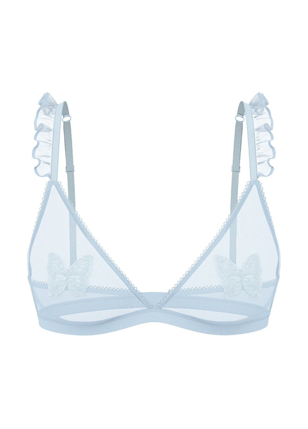 Блакитний демісезонний комплект (бюстгальтер, трусики) Victoria's Secret