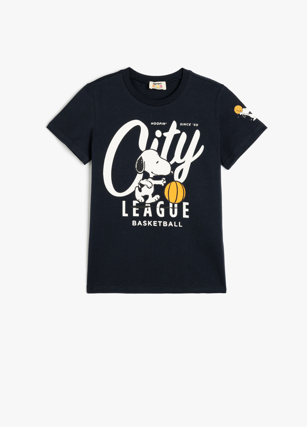 Темно-синя демісезонна футболка KOTON