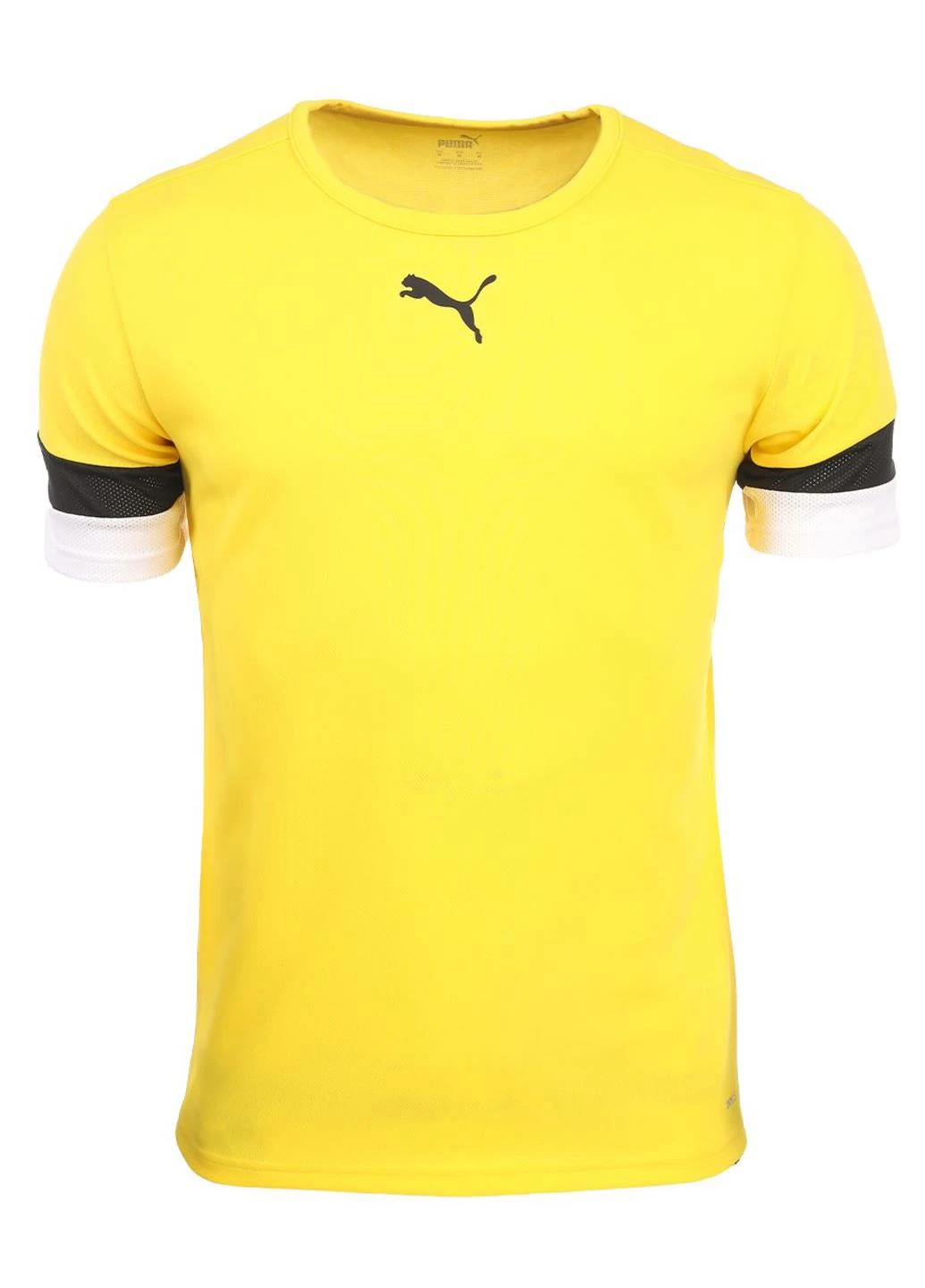 Жовта демісезонна футболка 704938-07 Puma teamRISE Jersey Jr