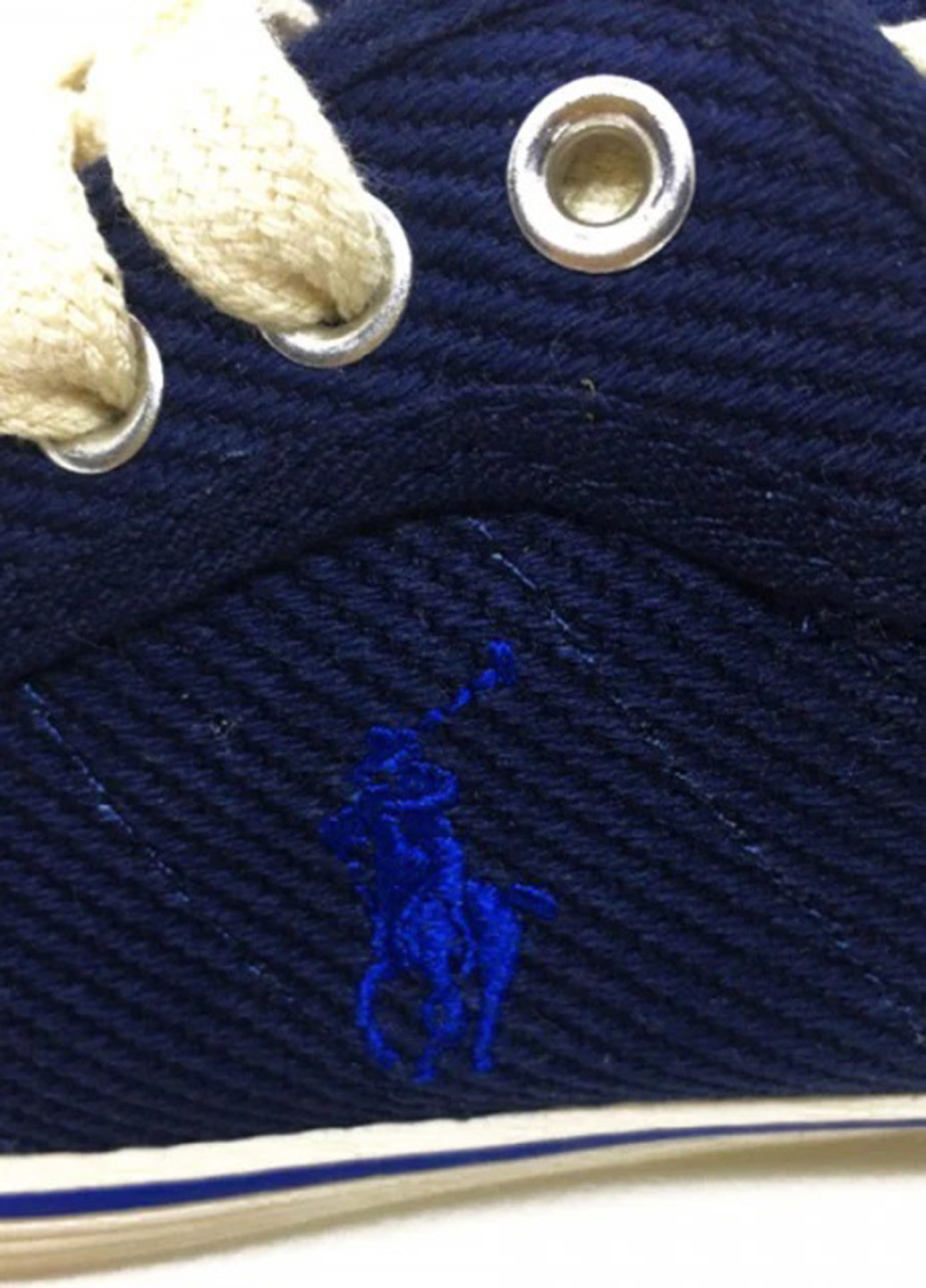 Темно-синие кеды Ralph Lauren