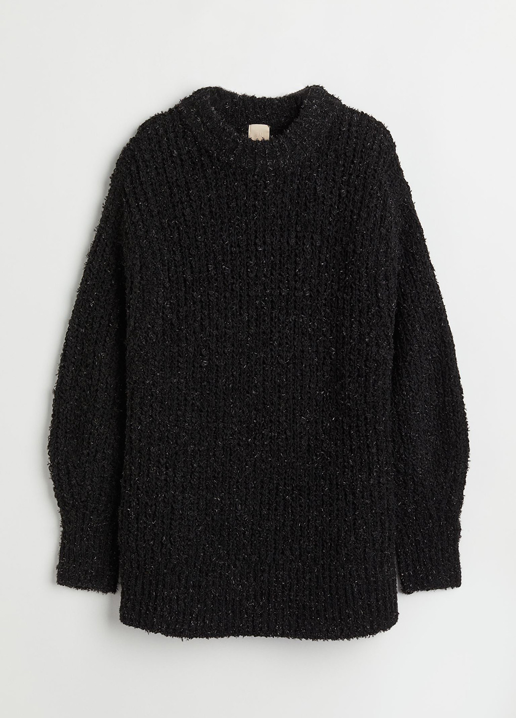 Черный демисезонный свитер джемпер H&M