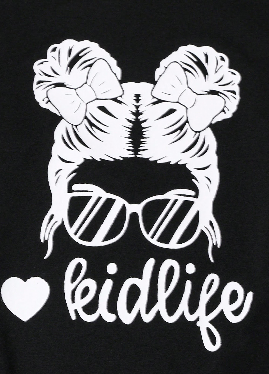 Черный демисезонный костюм (свитшот, леггинсы) брючный SHEIN