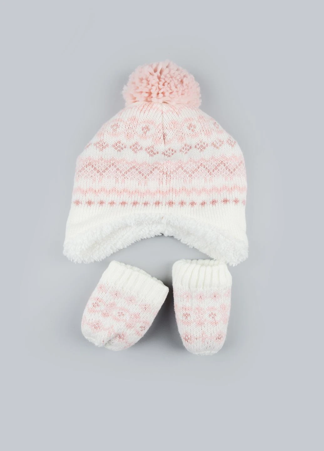 Комплект шапка, варежки Primark (250593692)