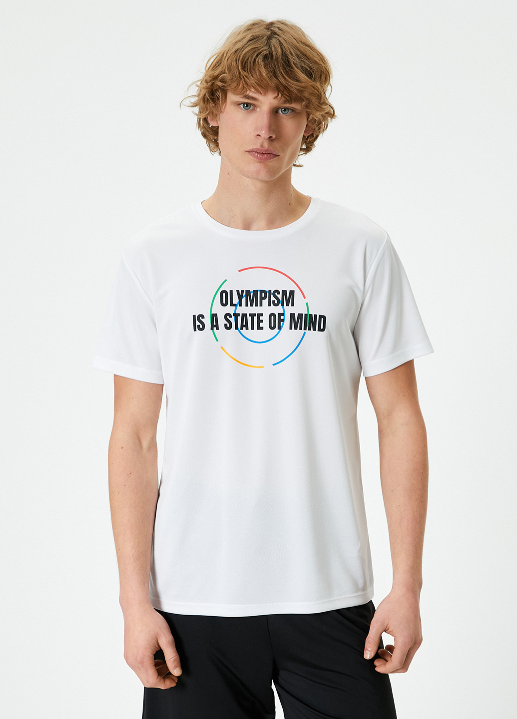 Біла футболка KOTON