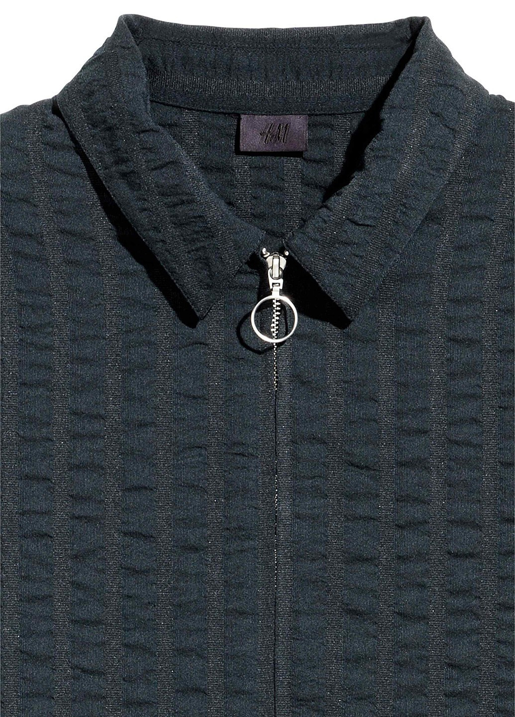 Темно-синяя демисезонная куртка H&M