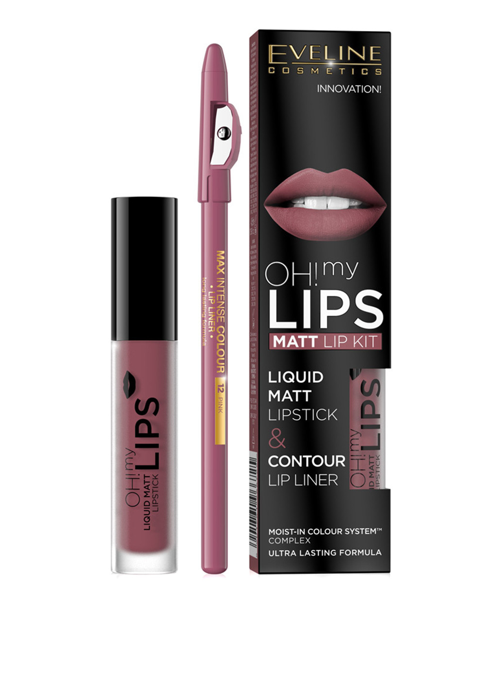 Набор для губ Oh My Lips Kit №06 (2 пр.) Eveline Cosmetics (160878810)
