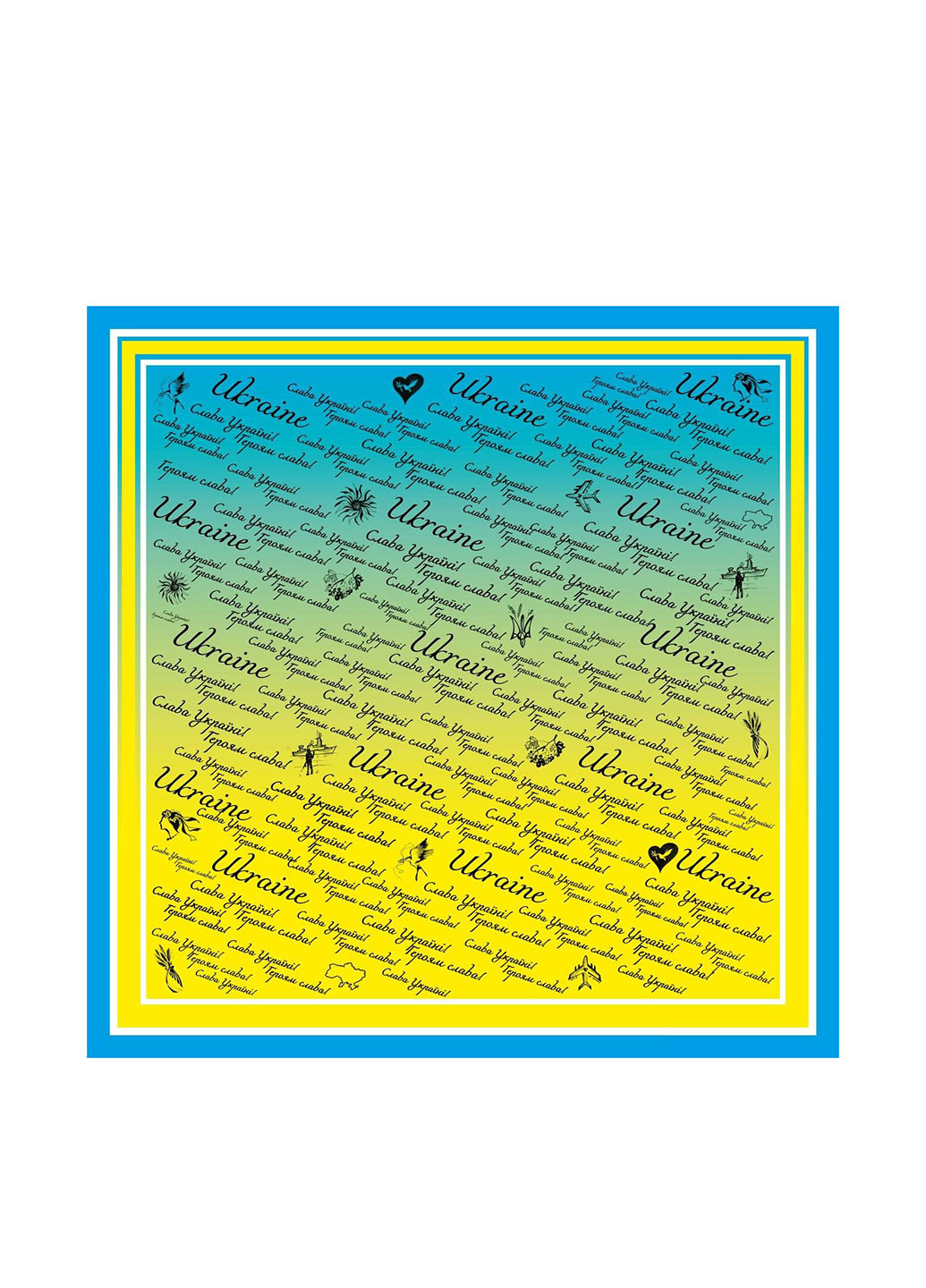 Платок, 30х30 см My Scarf (368110868)