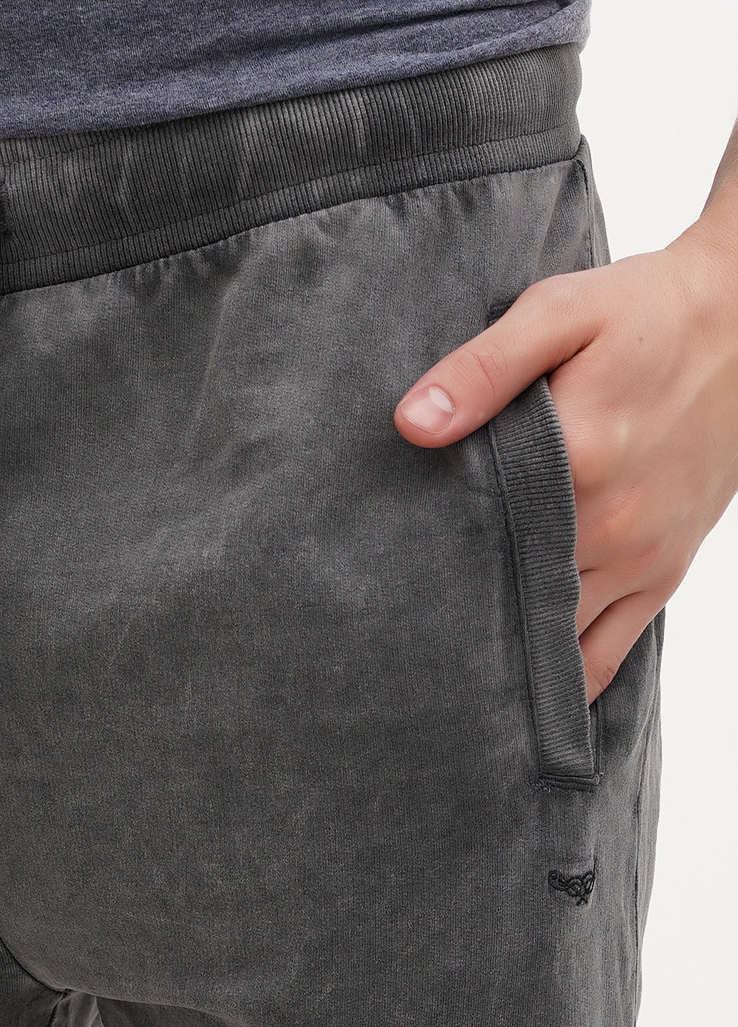 Серые кэжуал демисезонные джоггеры брюки Threadbare