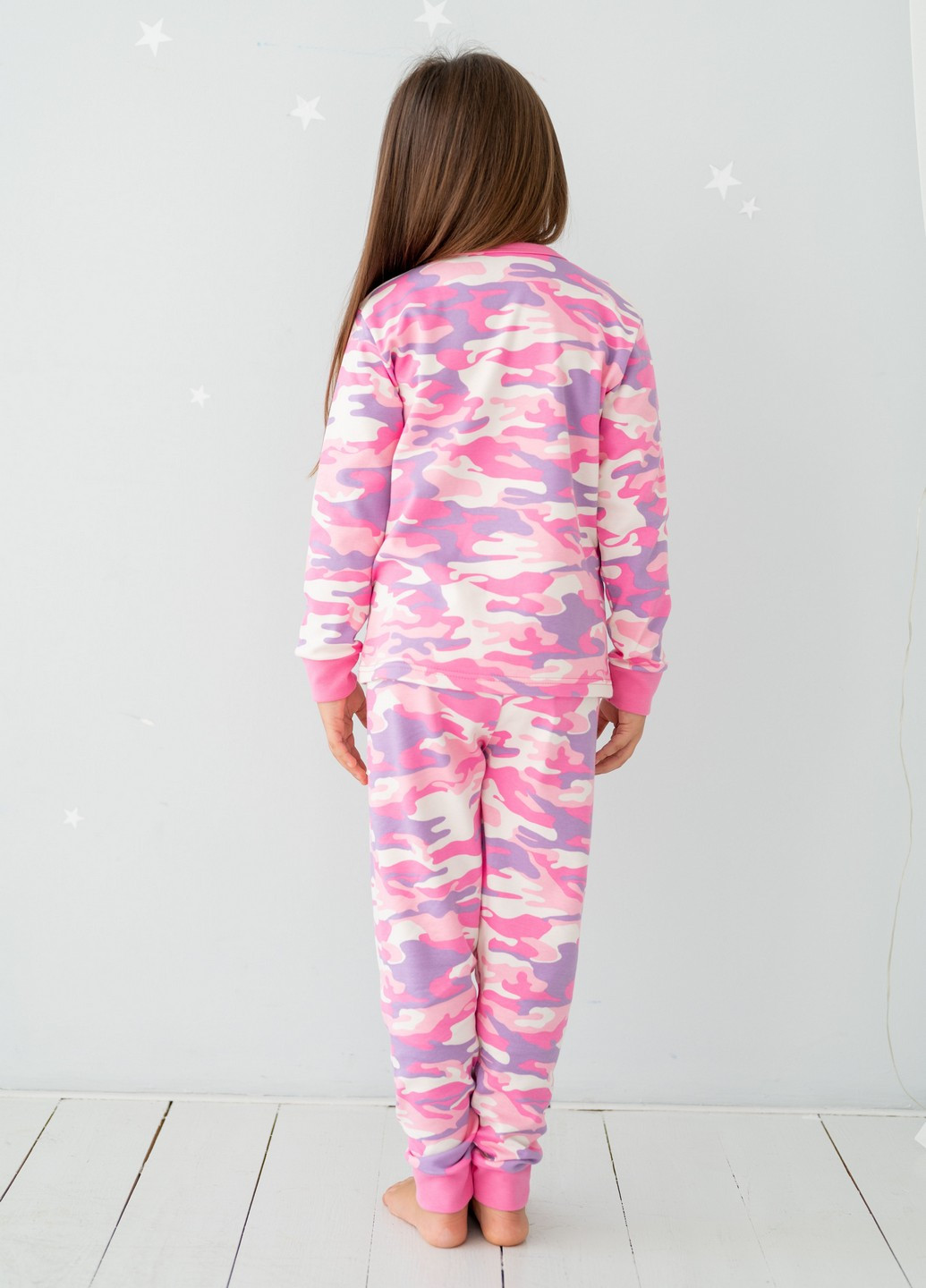 Розовая всесезон пижама детская Наталюкс 95-4608