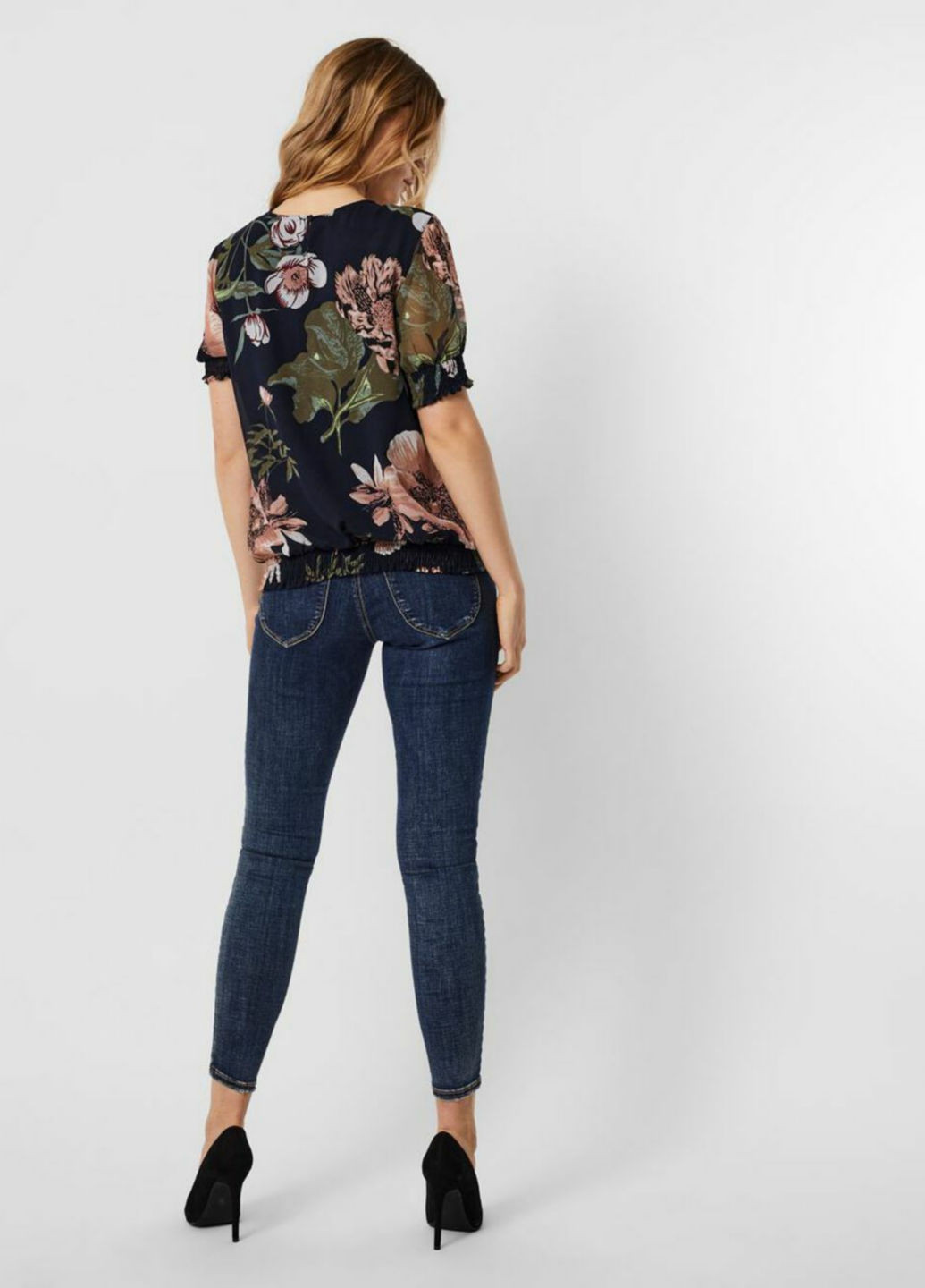 Комбинированная блуза Vero Moda